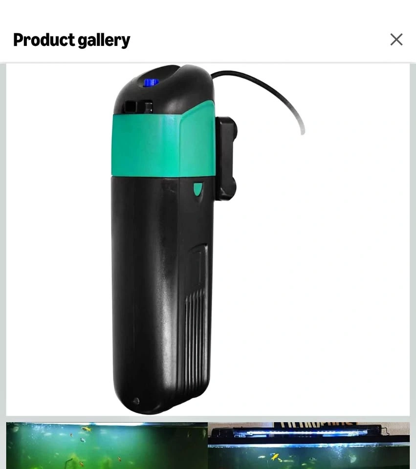 Aquarium Green Water Killer Filter Pump 9W 200GPH