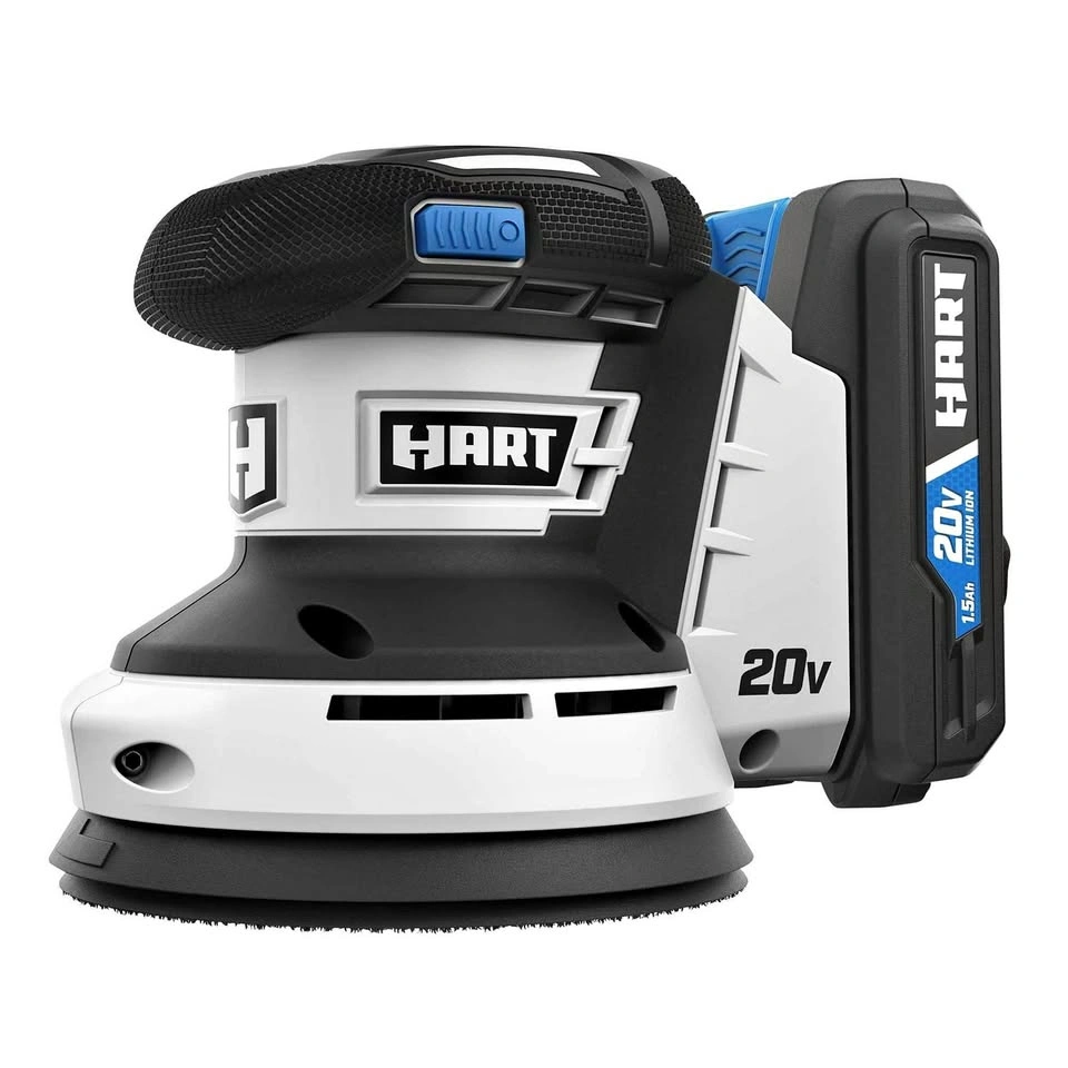 HART 20V Cordless Random Orbit Sander Kit