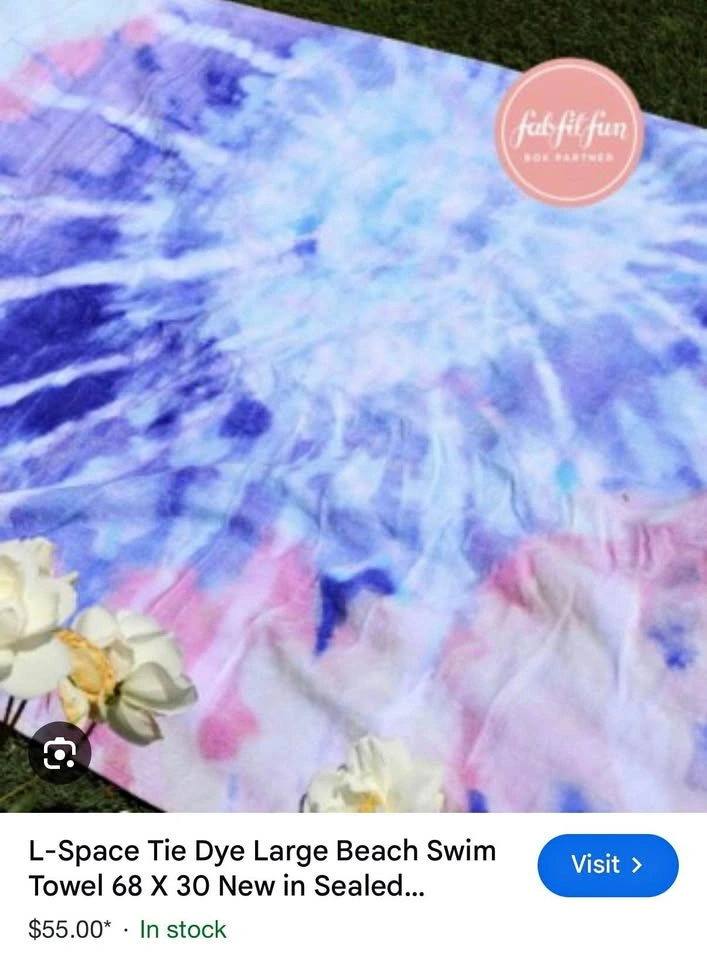 L Space Beach Towel