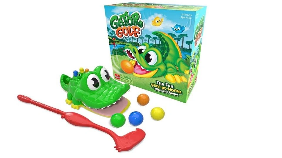 Gator Golf - Putt The Ball into The Gator's Mouth to Score Game