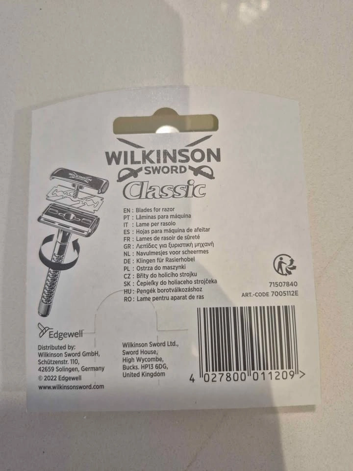 Wilkinson Sword Classic Razor Blades - 20 Packs (100 Blades) - photo 3