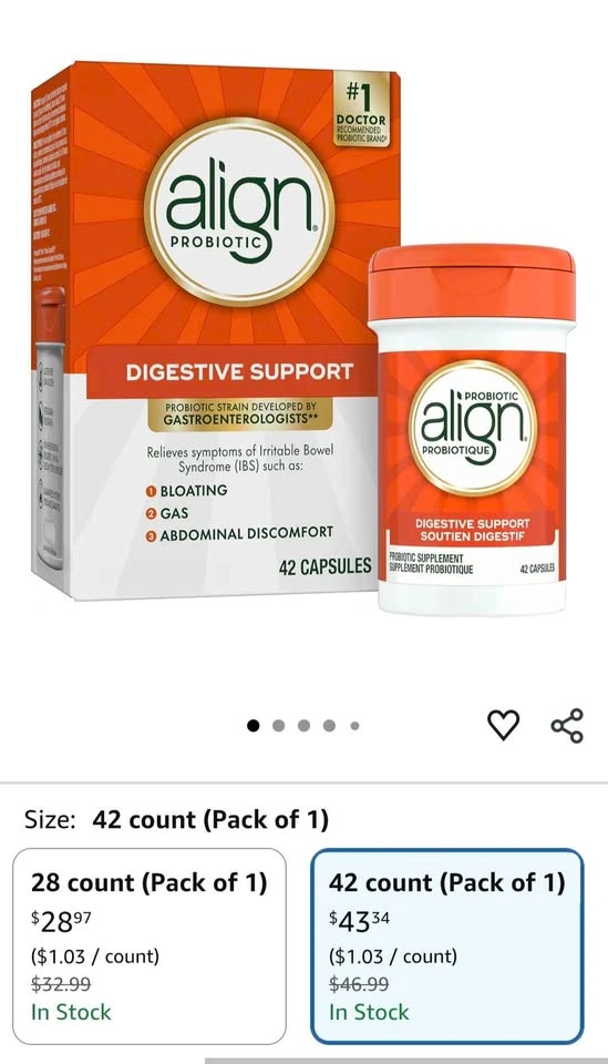 🌿 Align Probiotics – 42 Capsules - photo 4