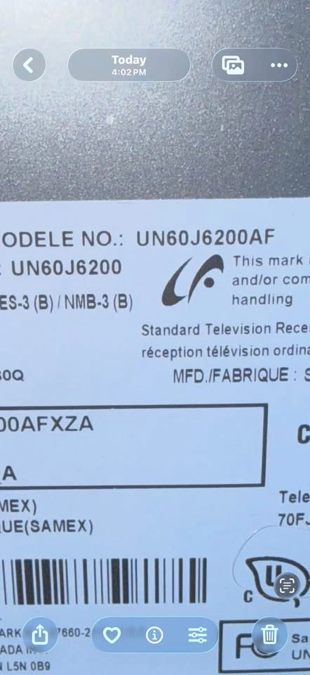65” Samsung TV - photo 3