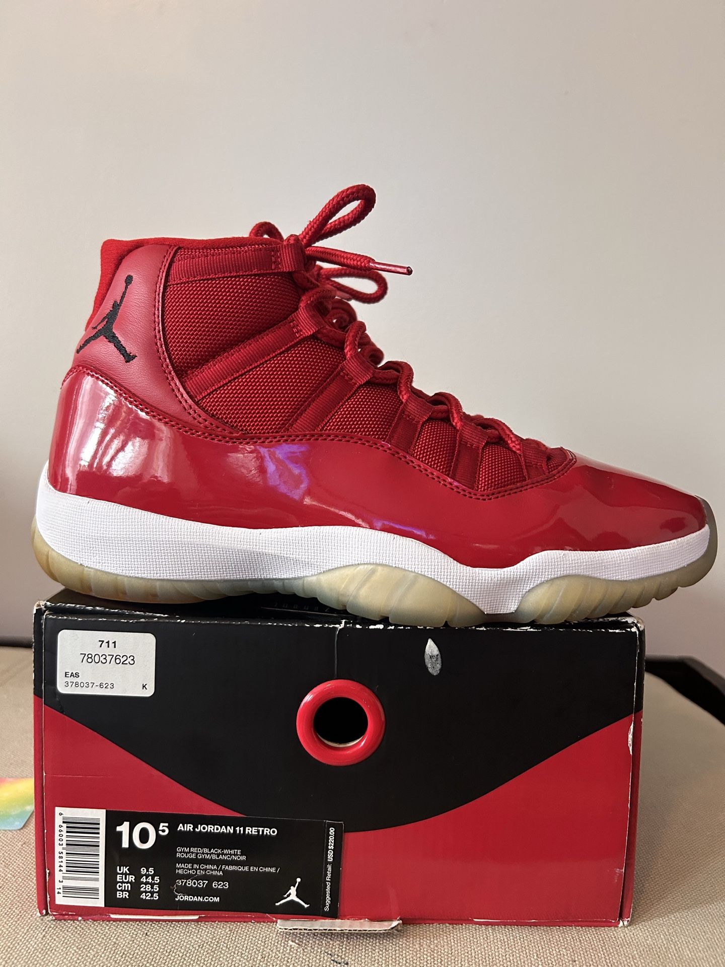 Air Jordan 11 Win Like 96 Sz 10.5