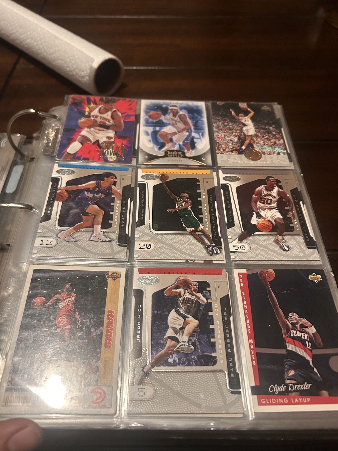 Sports Cards Binder 600+ cards 80s, 90s,2000s - photo 3