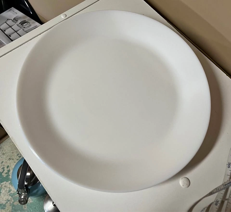 White Dinner Plates - Set of 4