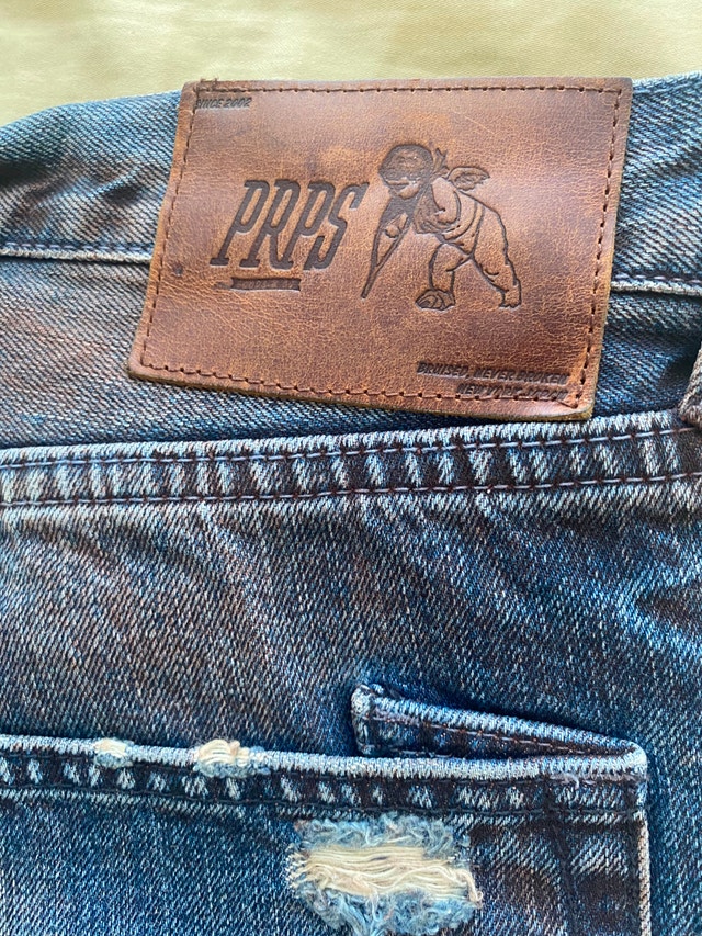 PRPS Japanese Selvedge Denim Jeans - Barely Worn - Size 33 - photo 3