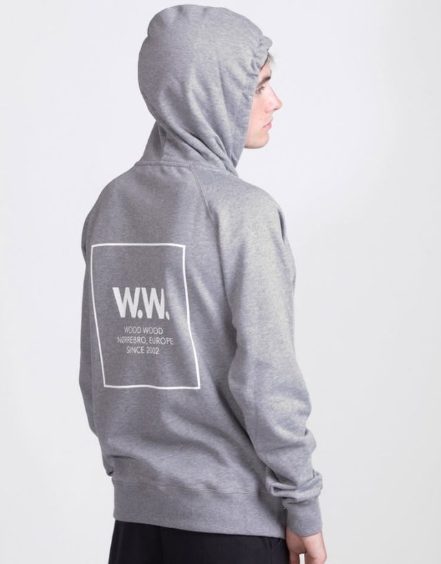 Wood Wood Fred Hoodie (Grey) Medium (New Never Worn) - photo 2