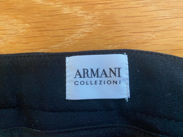 Armani Collezioni Navy Dress Pants - New - photo 4