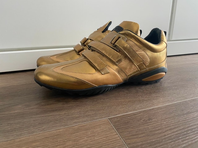 GF Ferré Leather Shoes - Italian Designer - Size 42