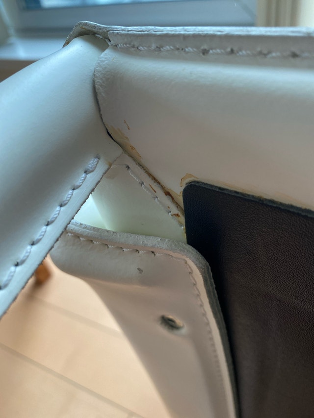 Vintage Italian Saddle Hide Armchair - photo 4