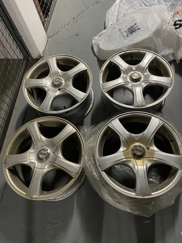16" Advanti Rims - Multi-Fit (4 & 5 Lug) - Set of 4