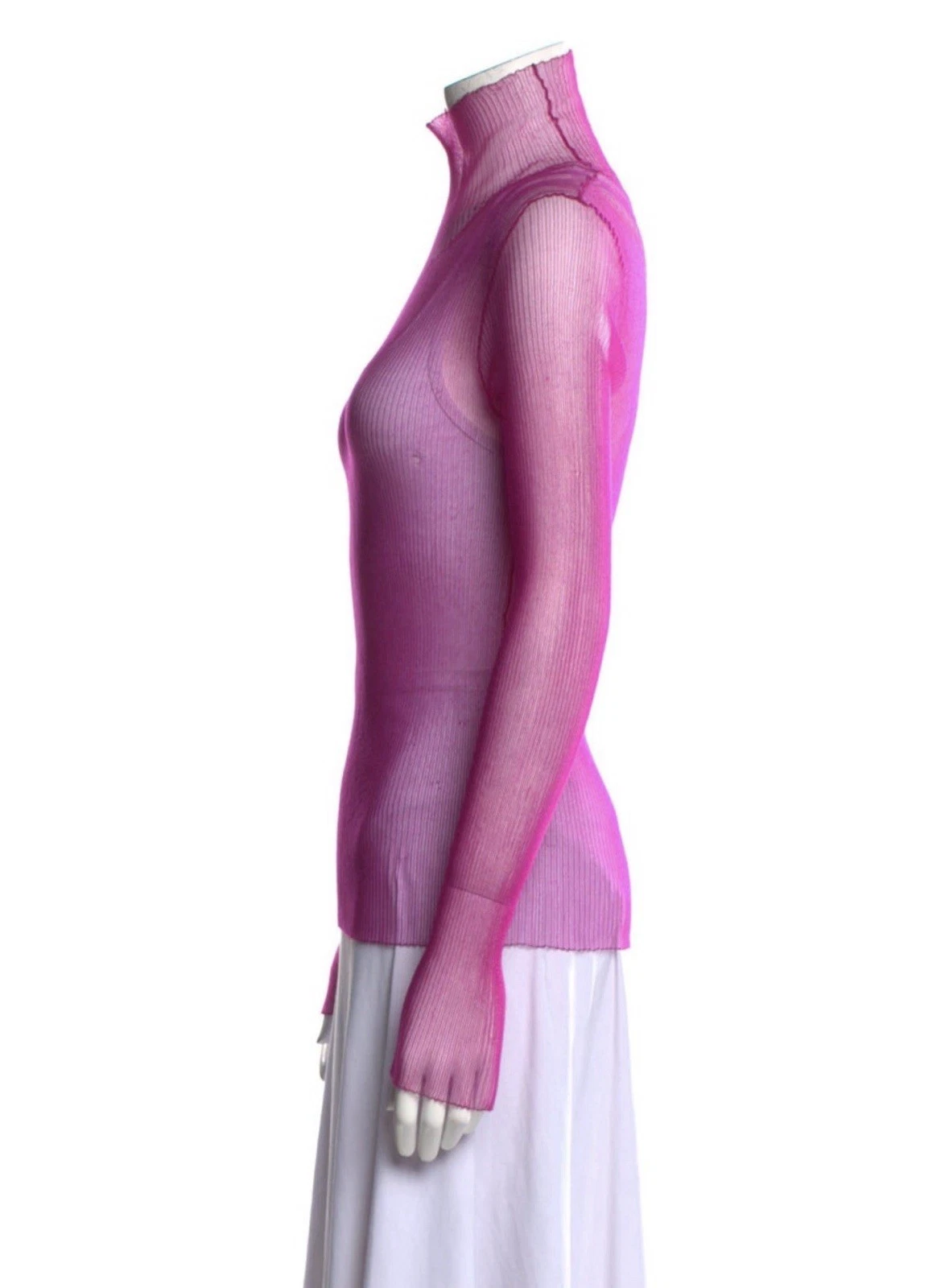 Maison Margiela Turtleneck Long Sleeve Top - Size M - photo 2