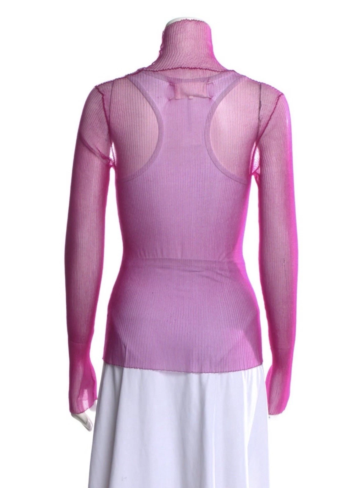 Maison Margiela Turtleneck Long Sleeve Top - Size M - photo 3
