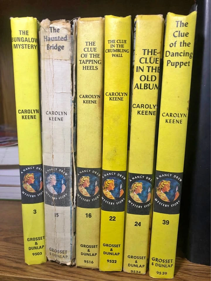 Vintage Nancy Drew Books