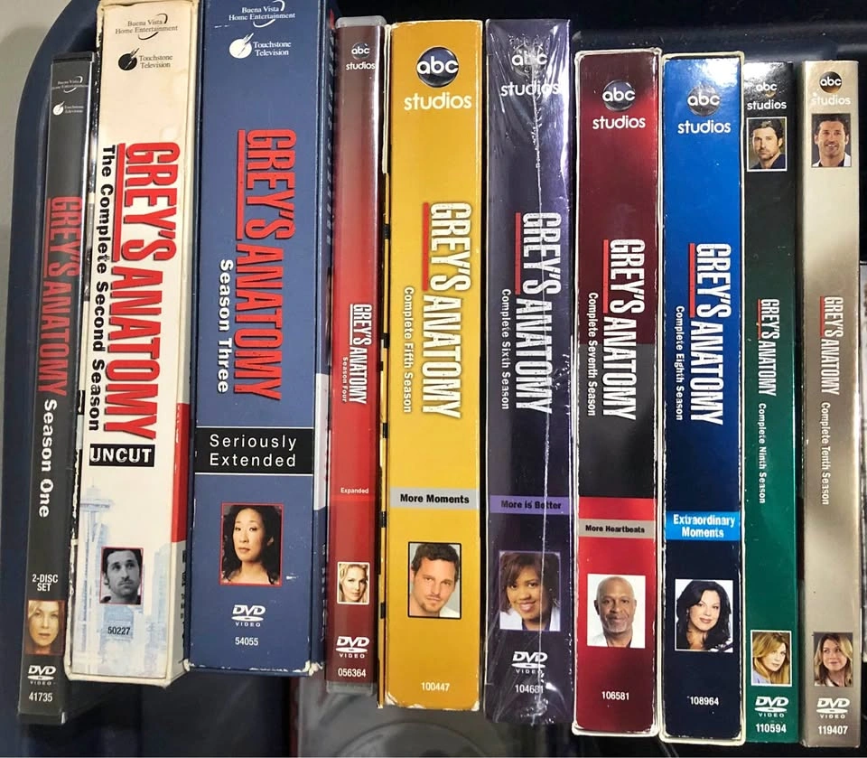 Grey's Anatomy Seasons 1-10 DVD Set