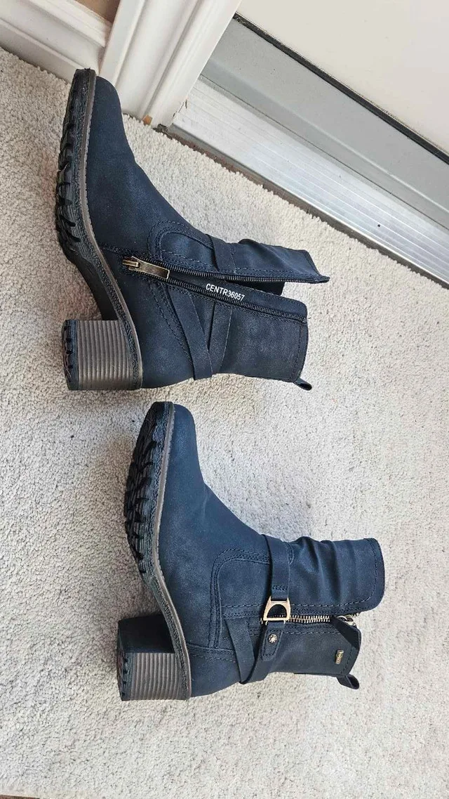 Blue Ankle Boots - 6.5 image indicator(3)