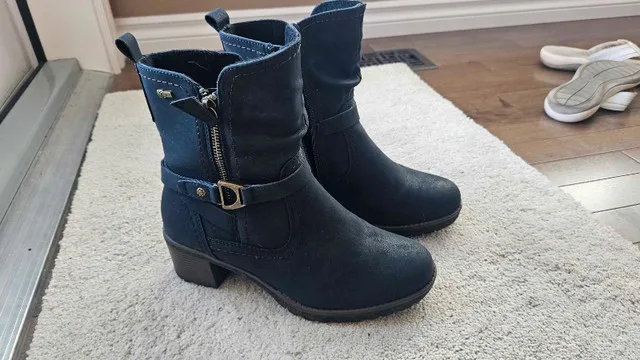 Blue Ankle Boots - 6.5 image indicator(4)
