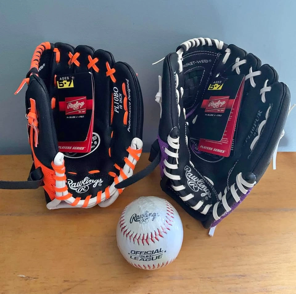 Rawlings 10” LH Baseball Gloves