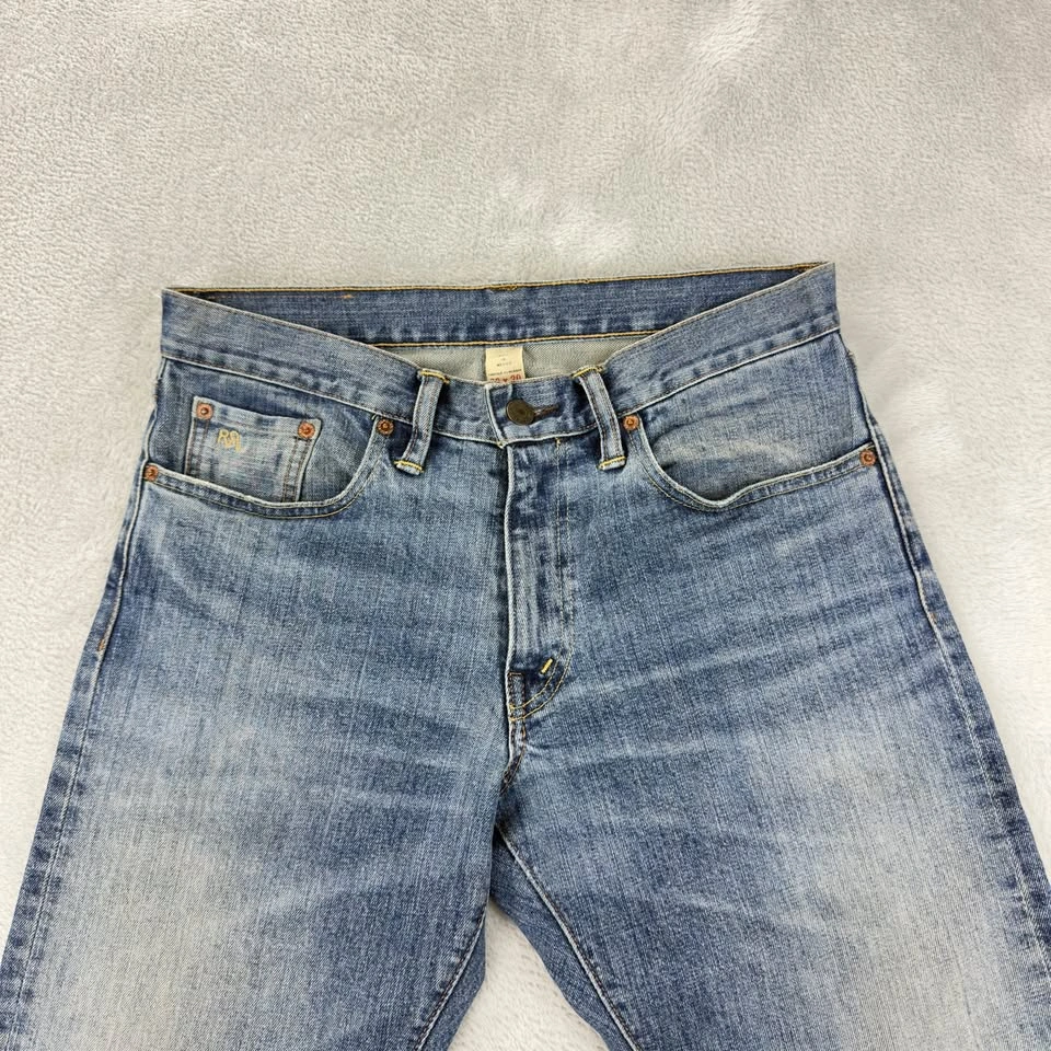 RRL Men's Slim Narrow Blue Jeans - Size 30x30 - photo 5