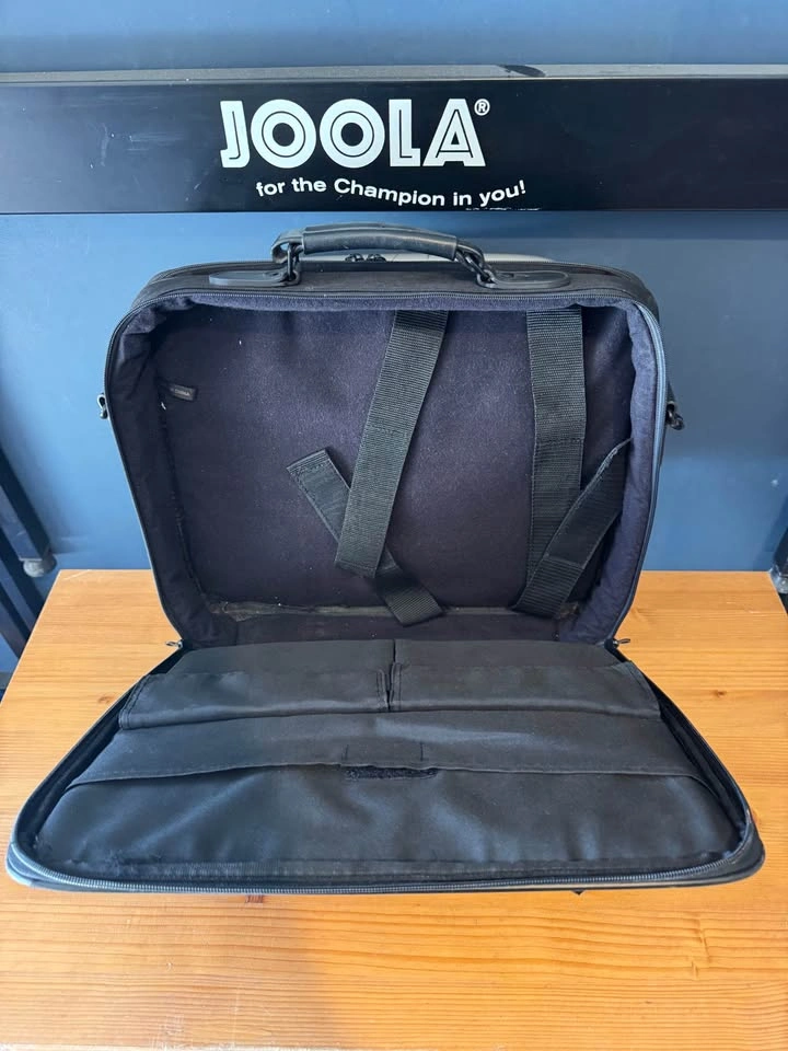 Men's Black Work Bag / Laptop Briefcase - photo 2