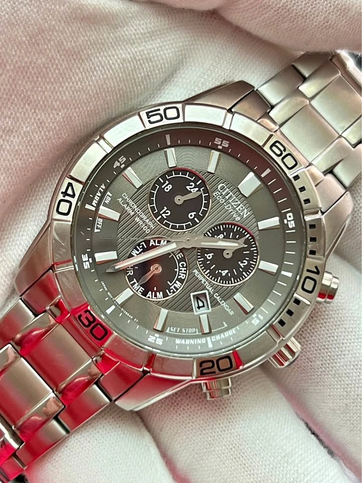 Citizen Eco Drive Perpetual Calendar Alarm Men’s Watch