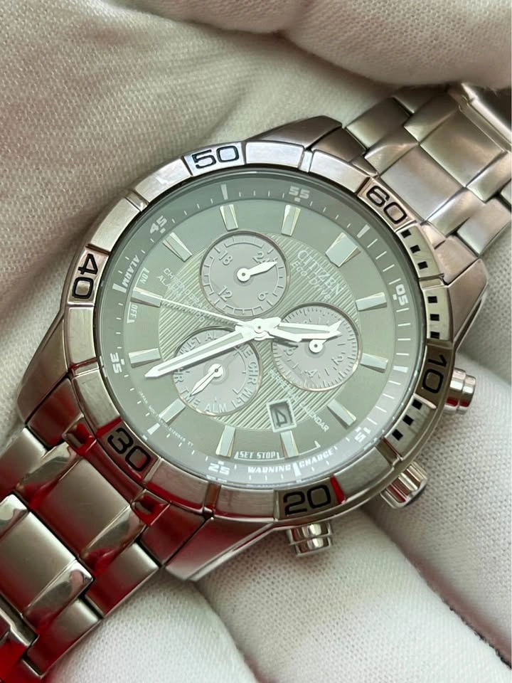 Citizen Eco Drive Perpetual Calendar Alarm Men’s Watch - photo 3