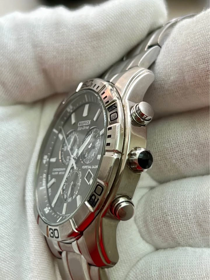 Citizen Eco Drive Perpetual Calendar Alarm Men’s Watch - photo 4
