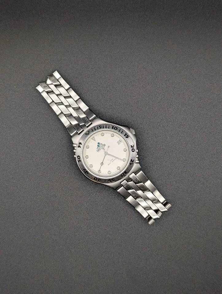 Adidas Equipment Watch Silver-Tone Metal Band w/ Date - photo 2