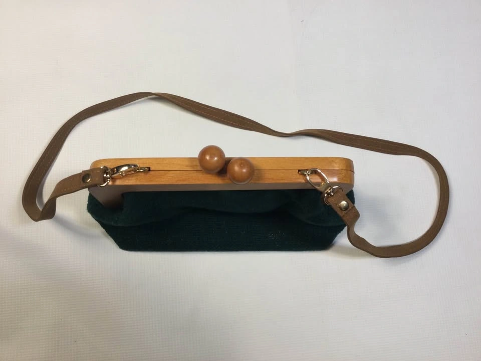 🌱Timber Wood Frame Clutch - photo 3