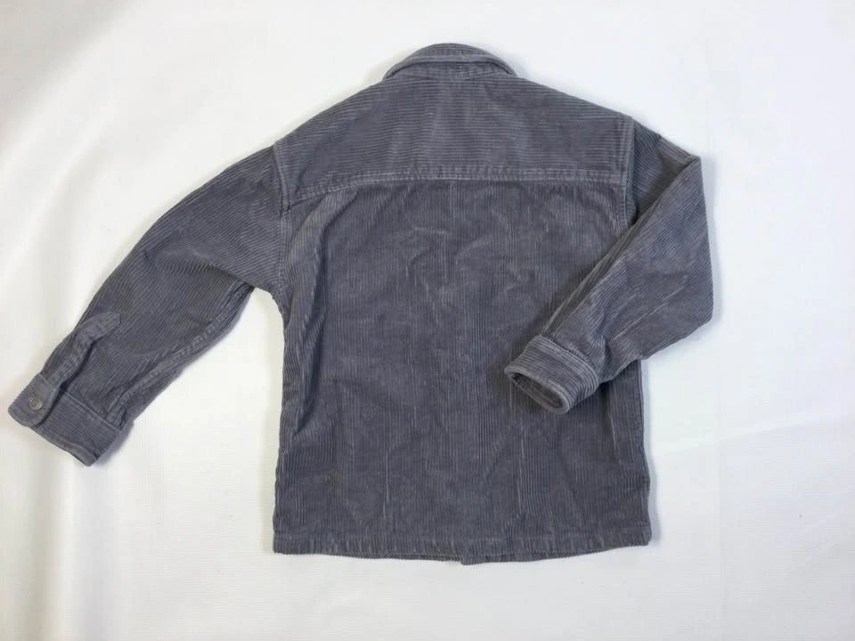 Zara Casual Street Wear Grey Size 7 Button Up Long Sleeve Shirt - photo 2