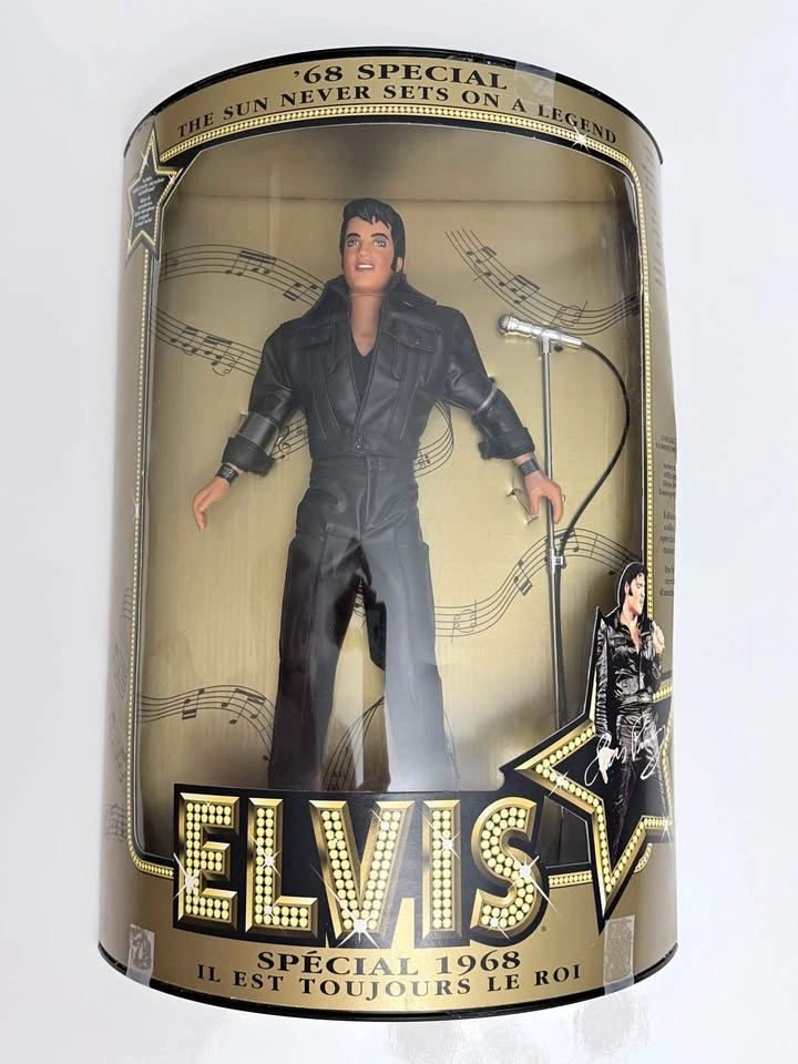 1993 Hasbro Elvis Presley '68 Comeback Collector Doll