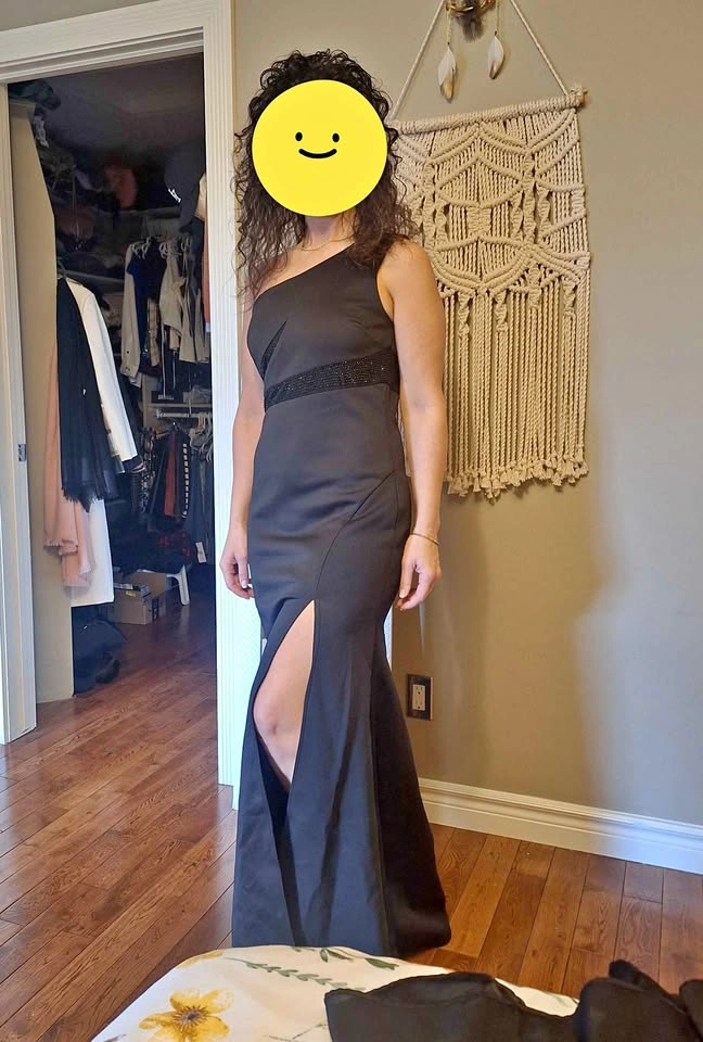 Beautiful Black Gala Gown Dress