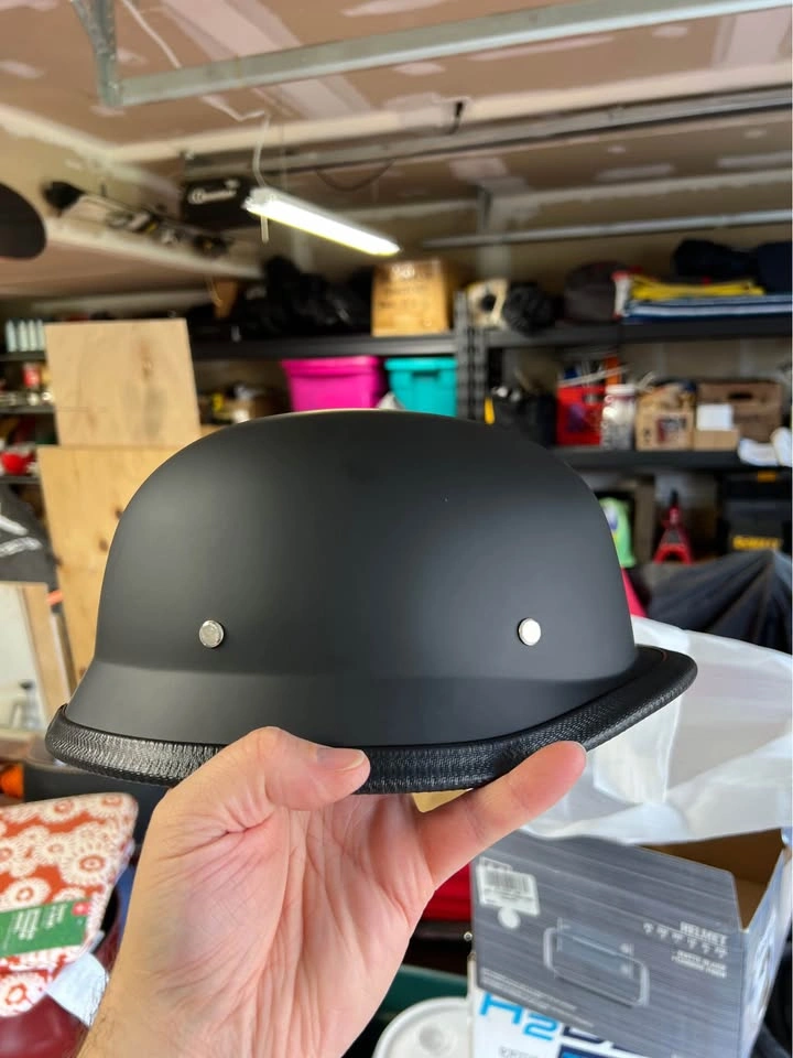 German Beanie Motorcycle Helmet