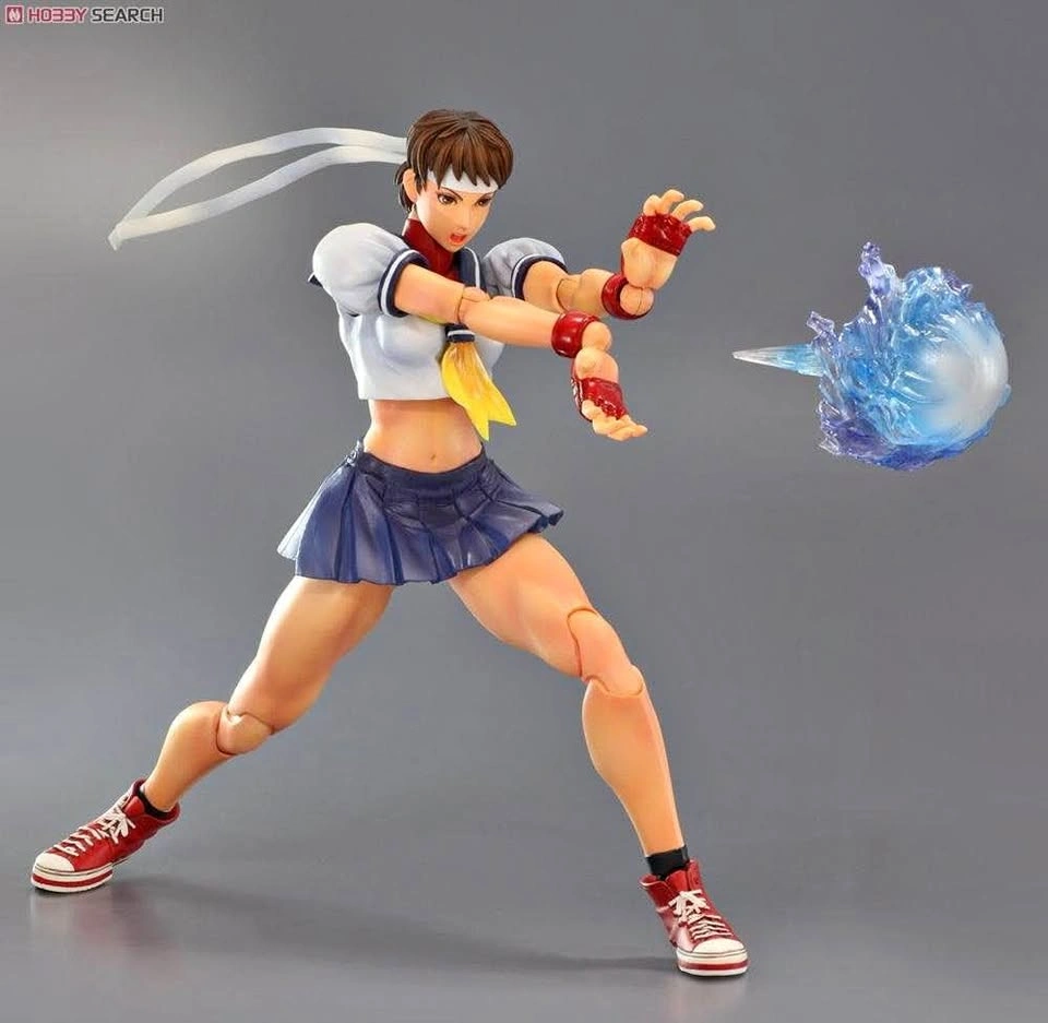 Square Enix Play Arts Kai Sakura Super Street Fighter IV Arcade