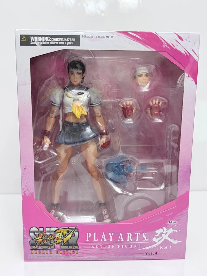 Square Enix Play Arts Kai Sakura Super Street Fighter IV Arcade - photo 2