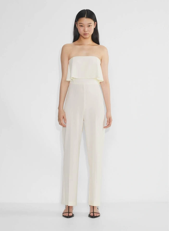 Aritzia Babaton Commodity Jumpsuit - Light Birch - Size 0 Style