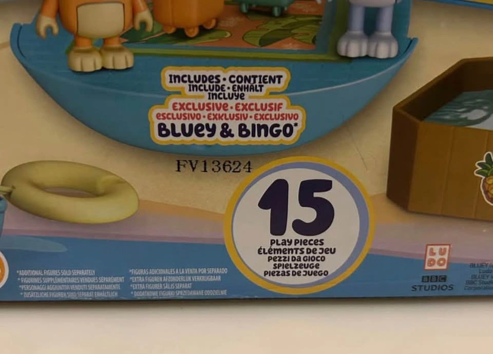 New Bluey 3 in 1 Transforming Plane Playset w/ Bluey & Bingo NIB - photo 4