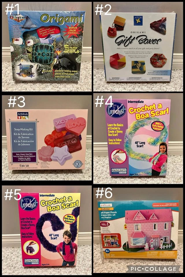 New Kids Craft Kits - $5 Each