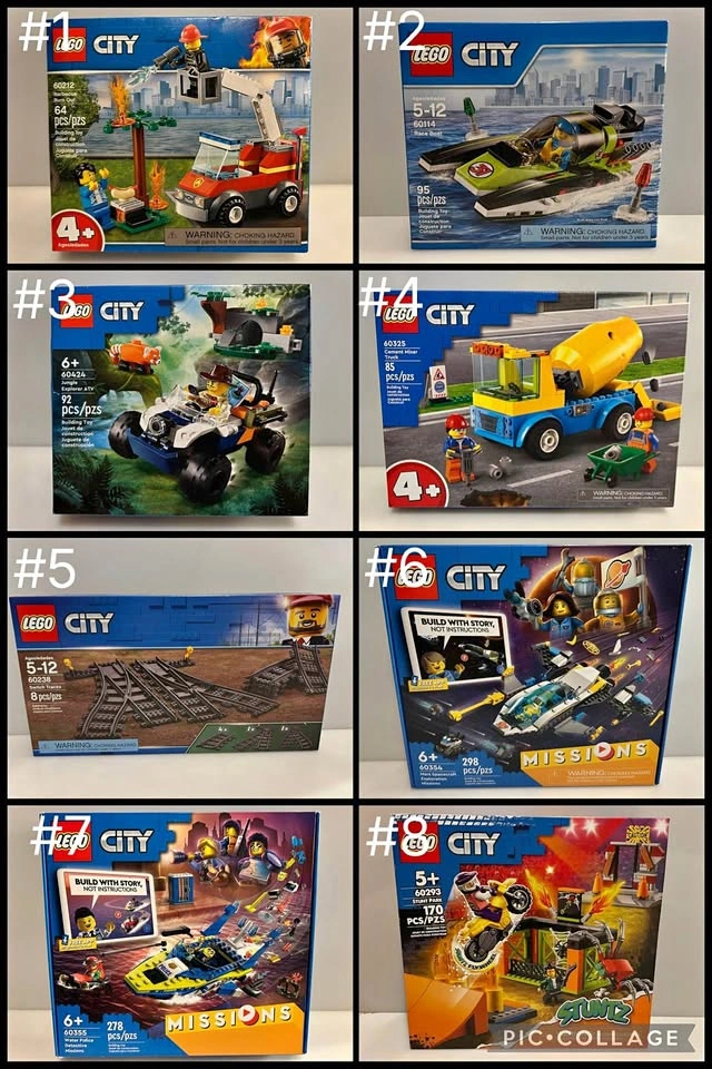 New Lego City & Classic Sets - NIB
