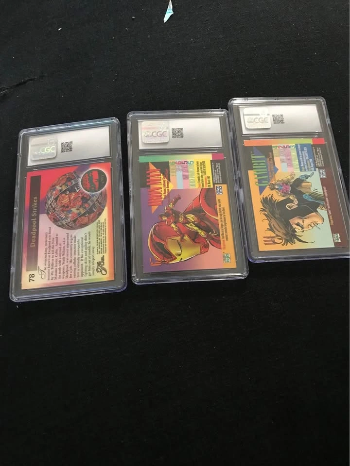 CGC Graded Marvel Cards Lot (Marvel Universe IV/Marvel Flair) - photo 2