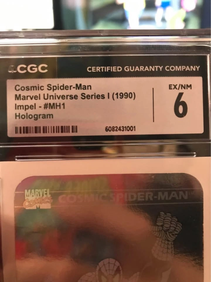 Marvel Universe Cosmic Spider-Man Graded CGC 6 - photo 2