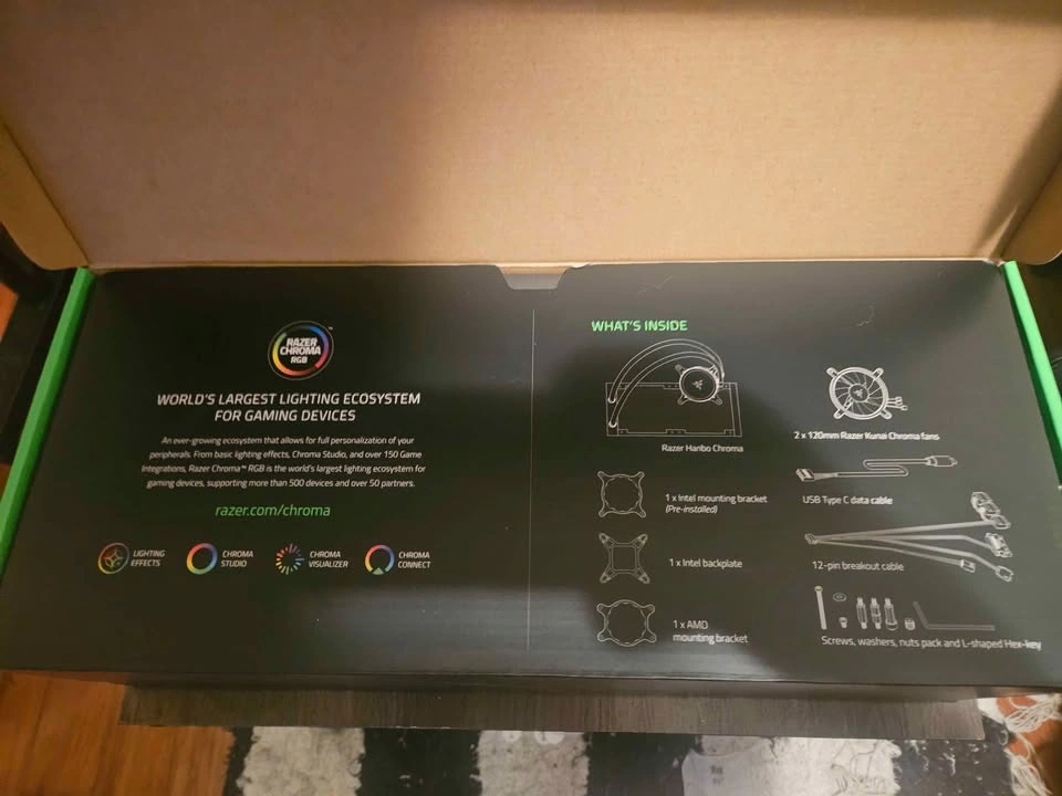 Razer Hanbo Chroma 240mm AIO - photo 2