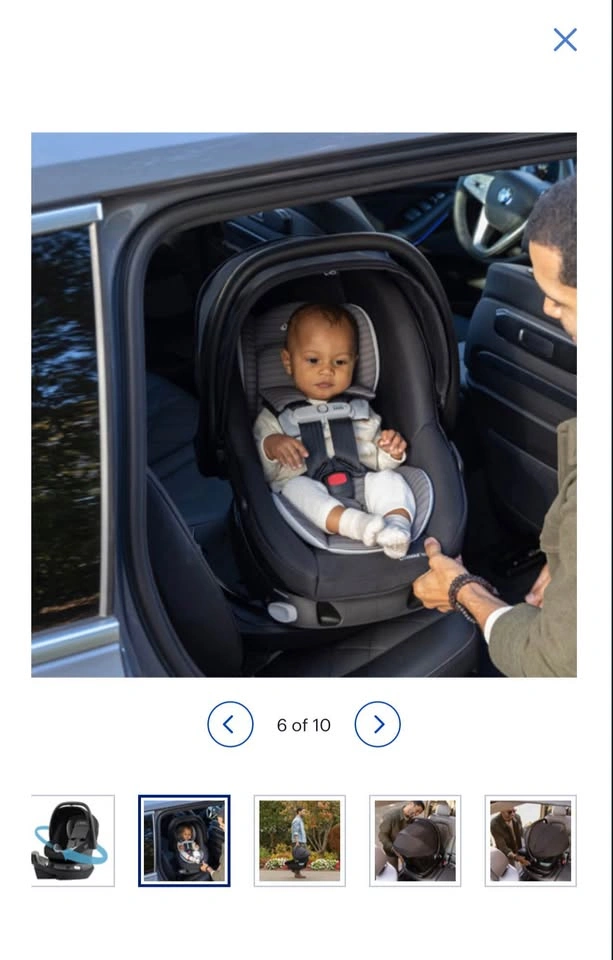 Evenflo Revolve180 LiteMax NXT Infant Car Seat - Cinder - photo 2