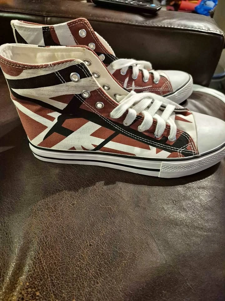Eddie Van Halen High Tops Size 9 New