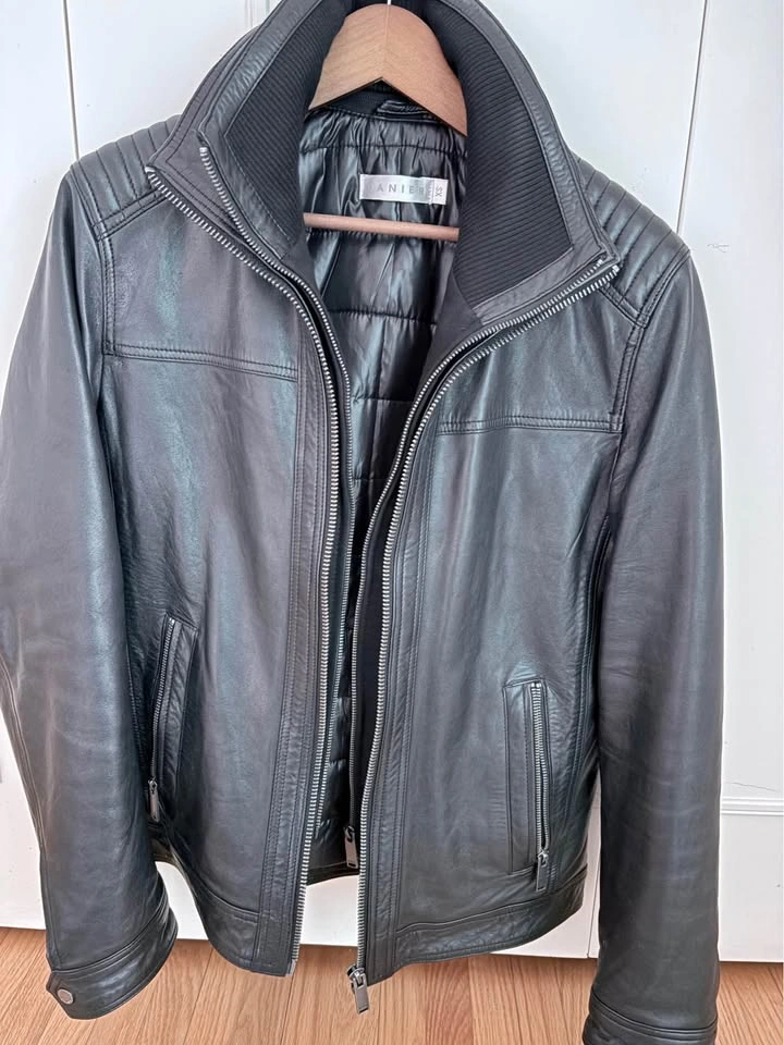Danier Men's Leather Jacket w/ Insulation & Insert XS - photo 4