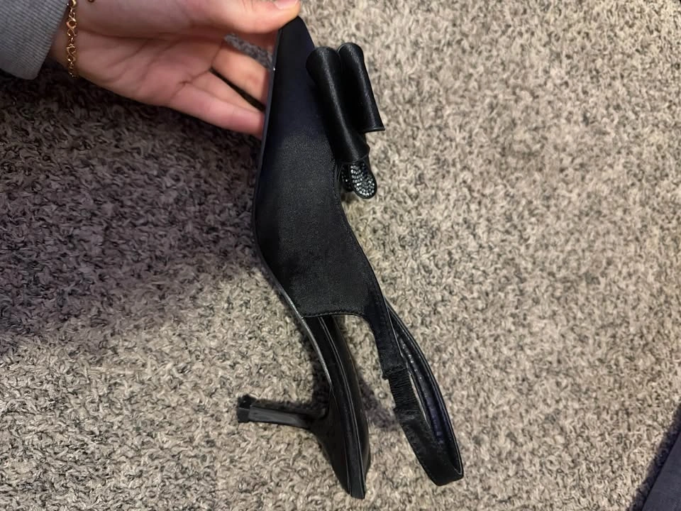 LE CHÁTEAU black kitten heels size 8 (38) - photo 3