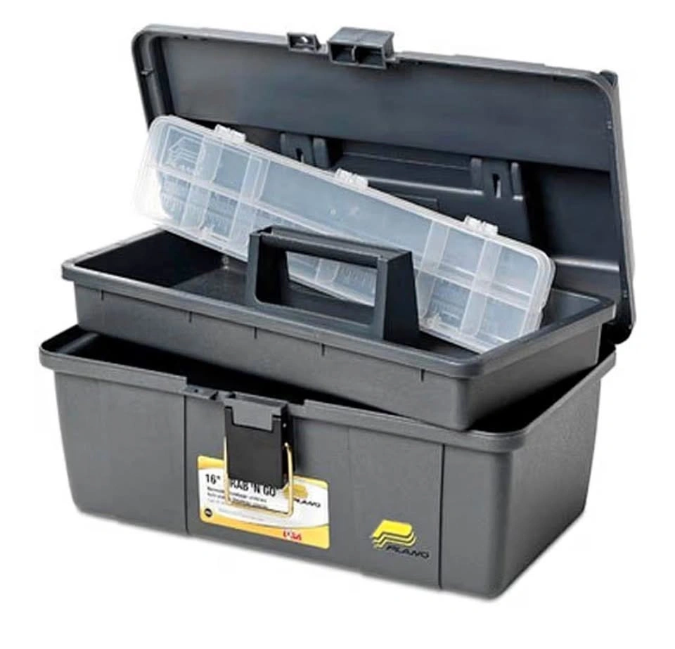 Hardware toolbox with some tools
