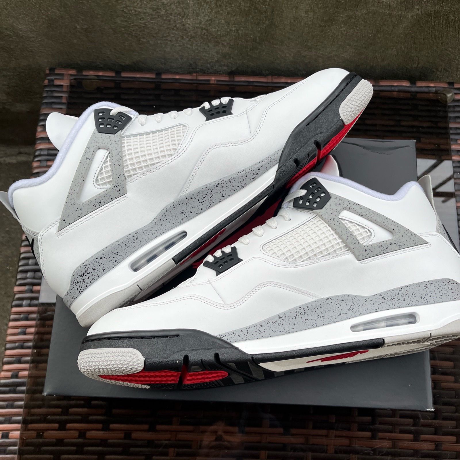 Air Jordan 4 Retro OG White Cement 2025 FV5029-100 Size 17 Men - photo 5