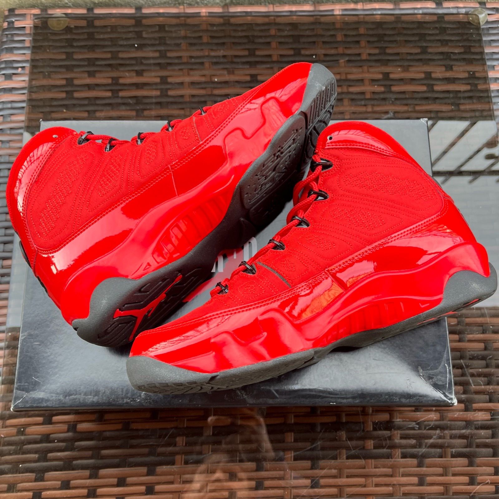 Air Jordan 9 Retro Chile Red/Black Size 8.5 Sneakers - photo 3